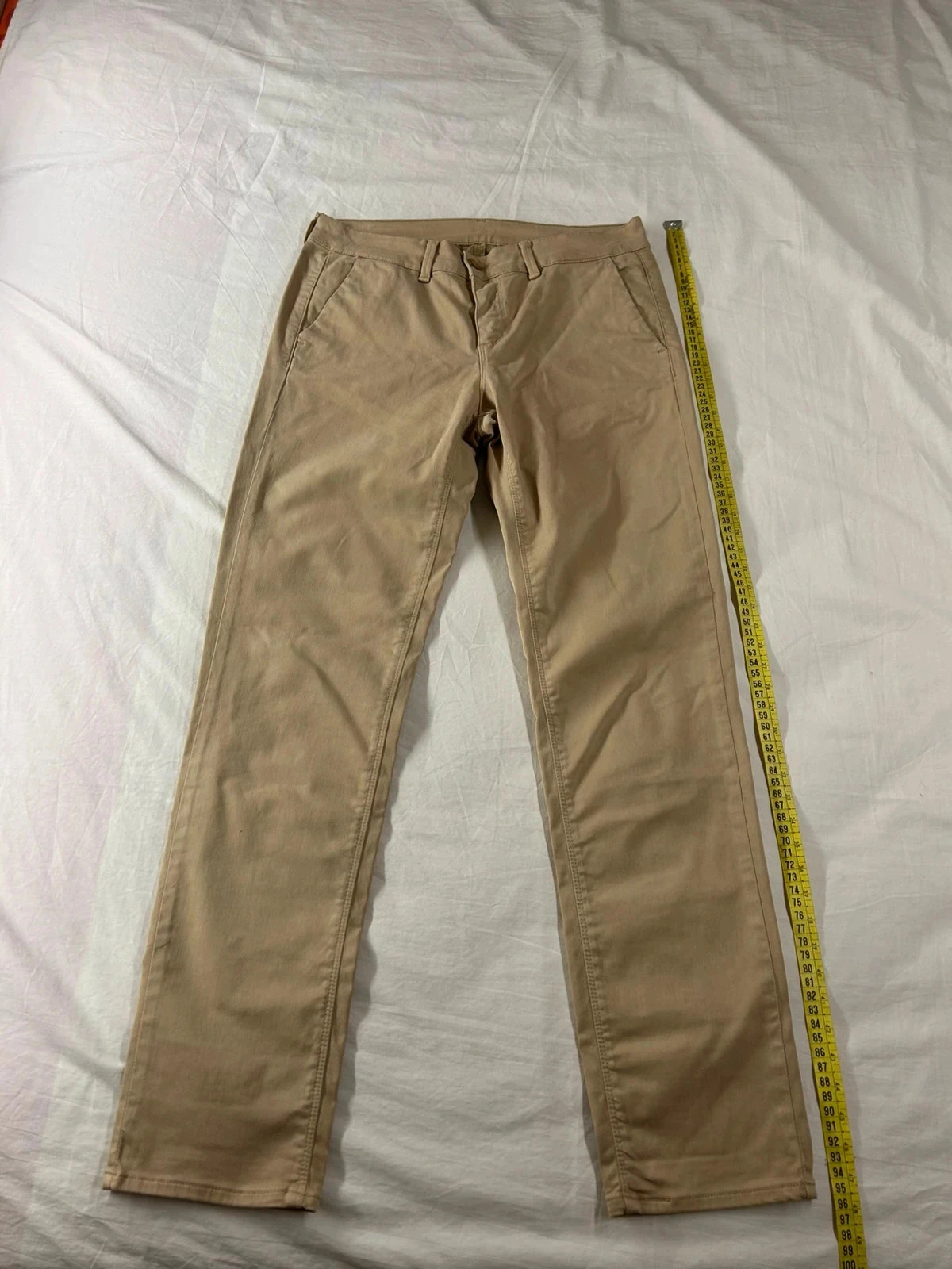 Chino beige marron vintage happy T28 us